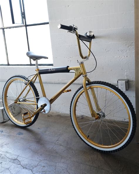 Bogarde x Dior Homme Gold BMX Bike 